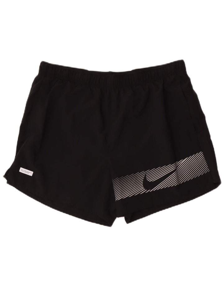 Shorts Esportivos Masculinos Nike Dri Fit com Estampa XL Preto Poliéster