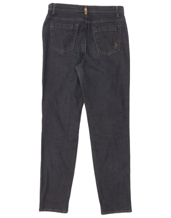 Trussardi Jeans Slim Feminino W29 L30 Azul Marinho Algodão