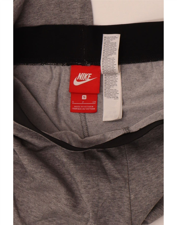 Leggings Nike Femininas UK 10 Pequenas Cinza Colorblock Algodão