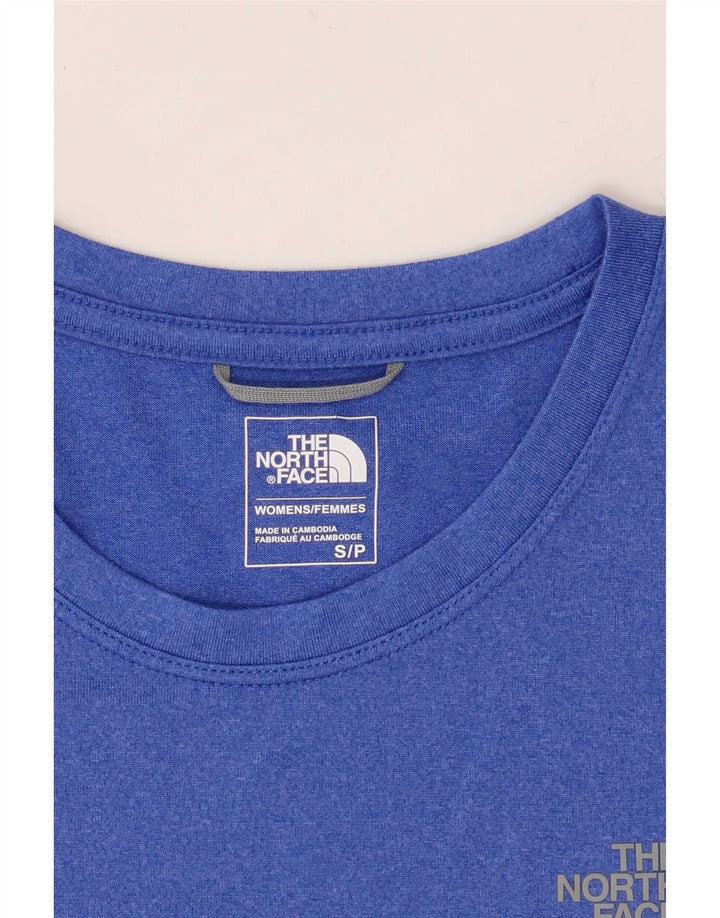 Camiseta feminina The North Face UK 10 pequena azul