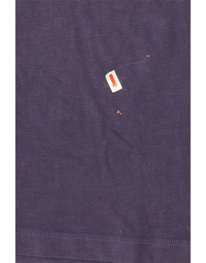 Puma Camiseta Masculina Graphic Top Pequeno Algodão Azul Marinho