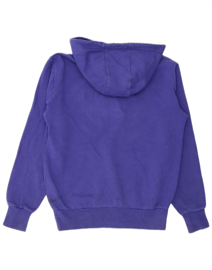 Suéter masculino com capuz gráfico ELLESSE algodão azul médio