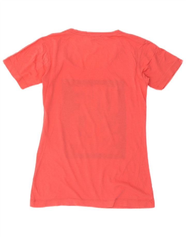 Camiseta feminina Diesel Diesel Top UK 12 Médio Laranja