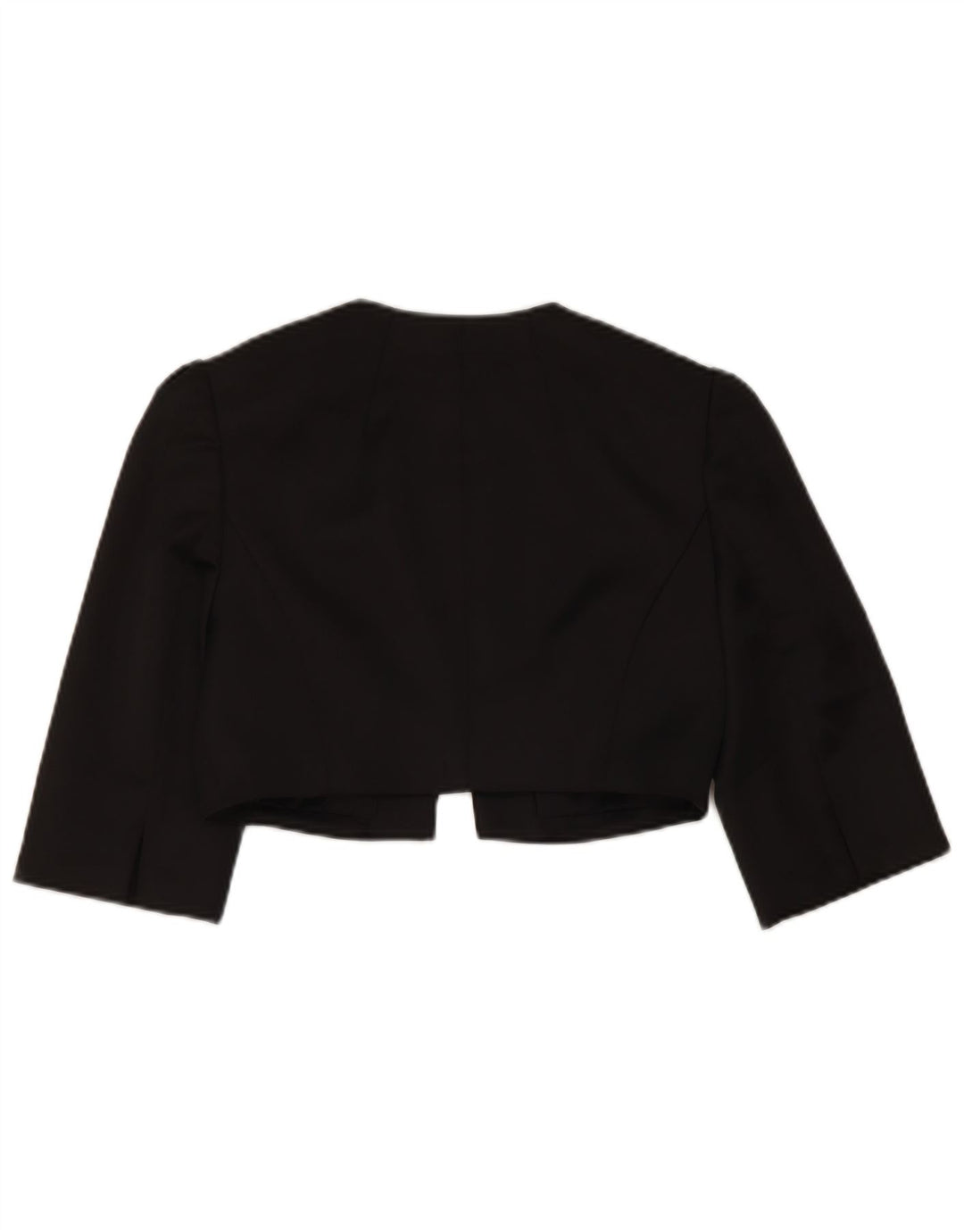 Jaqueta Bolero feminina de manga 3/4 da Coast Reino Unido 8 poliéster preto pequeno