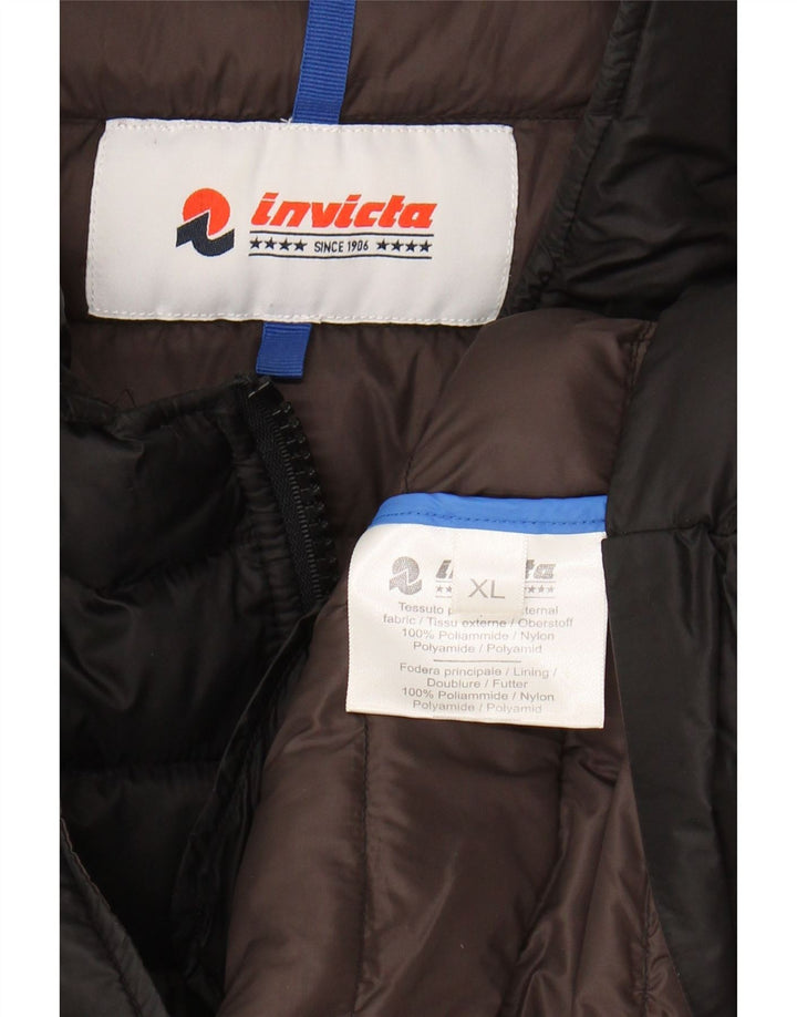 Jaqueta acolchoada masculina INVICTA UK 42 XL poliamida preta