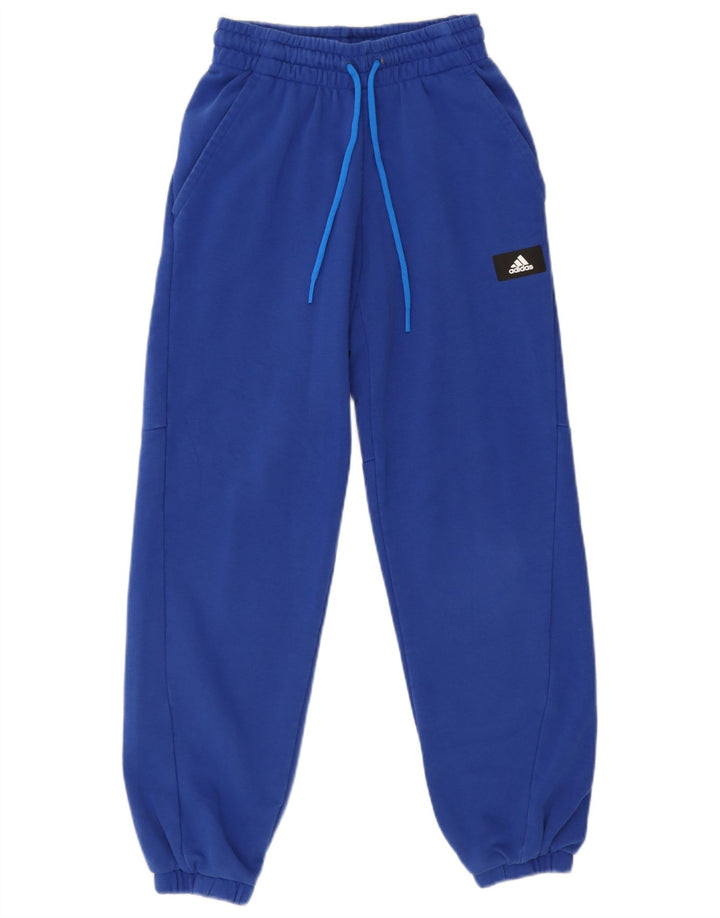 Adidas Mens Graphic Treino Completo Pequeno Azul Algodão