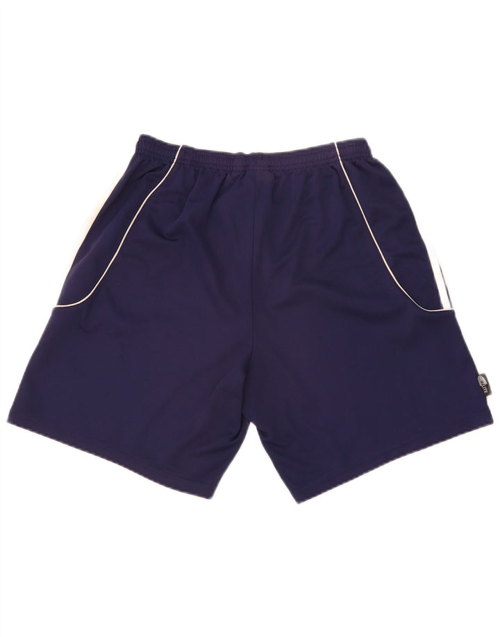 Adidas Mens Sport Shorts Médio Azul Marinho Colorblock Poliéster