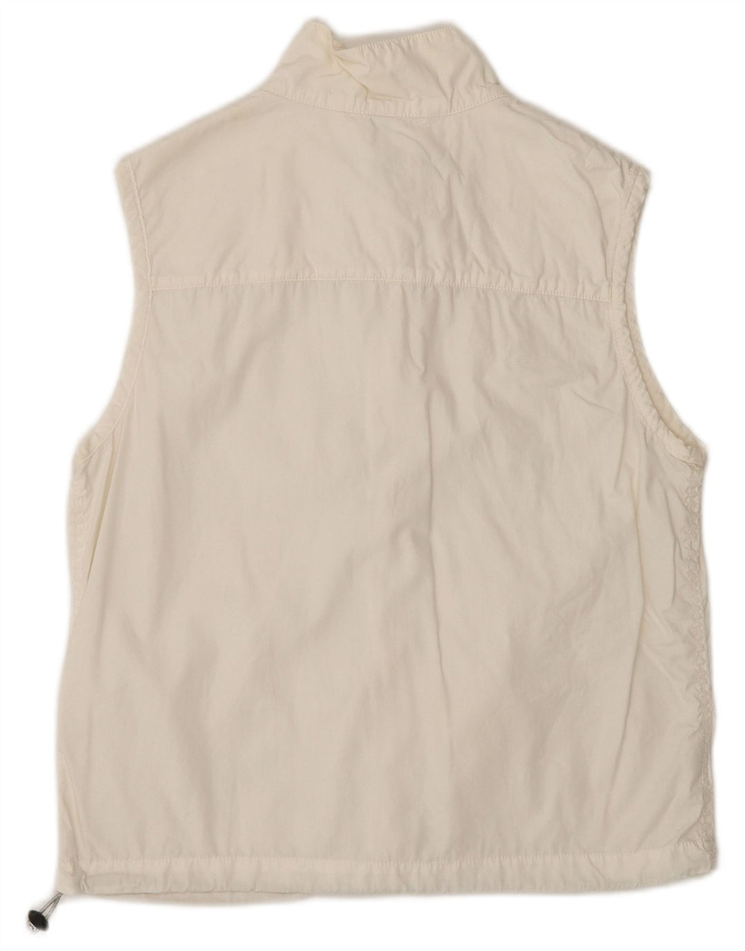 Colete feminino Murphy & Nye UK 14 algodão branco médio