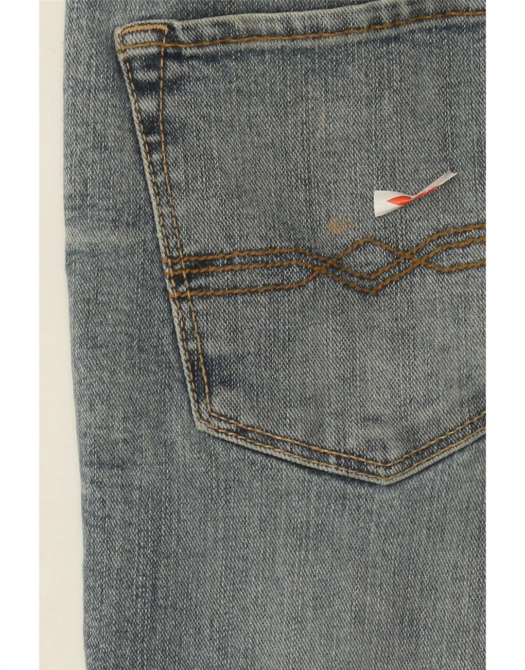 Levi's Masculino Denizen Straight Jeans W30 L30 Azul Algodão