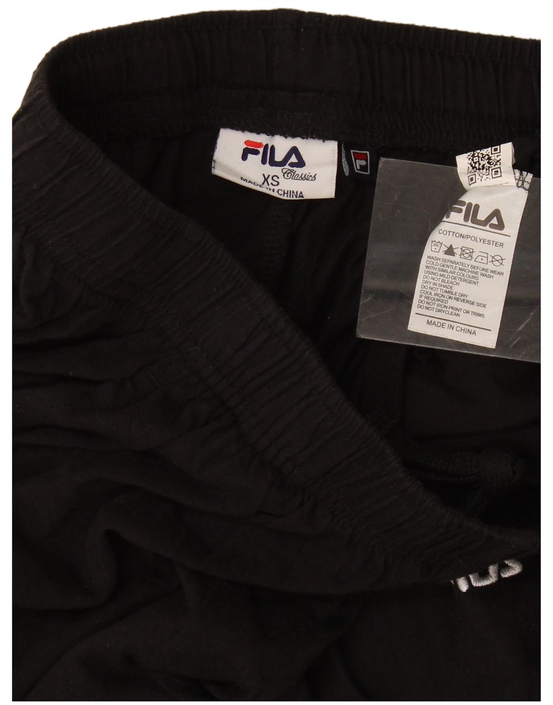 Calça Fila Mens Treino XS Algodão Preto