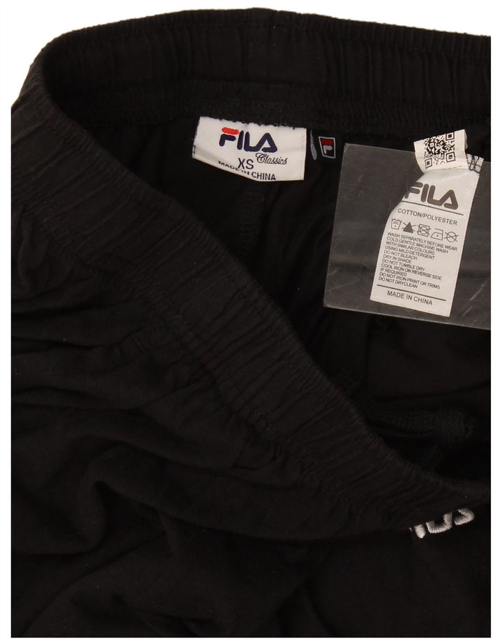 Calça Fila Mens Treino XS Algodão Preto