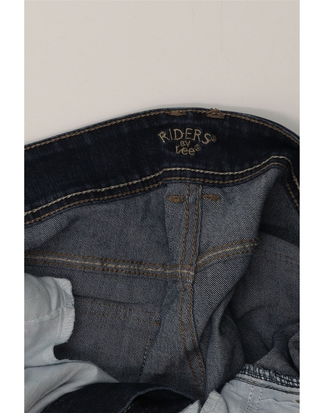 Shorts jeans femininos LEE Riders W38 XL azul