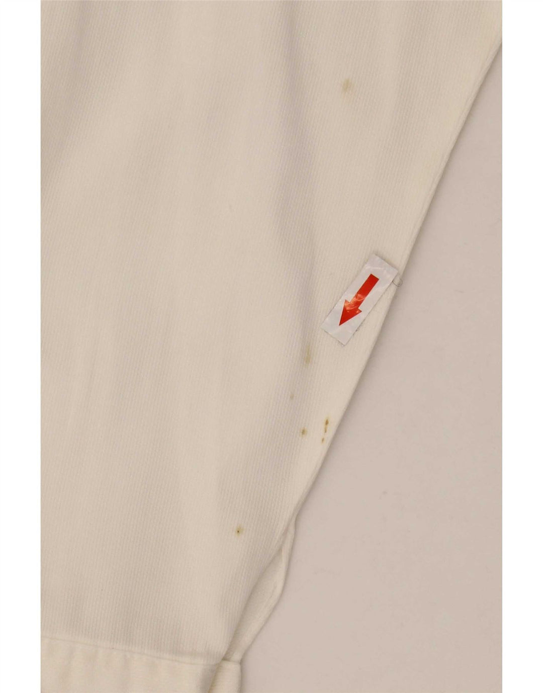 Camisa feminina vintage UK 16 grande branca
