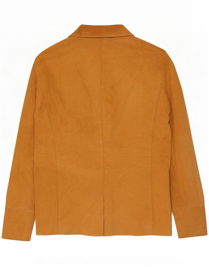 Jaqueta masculina de camurça Basile IT 52 XL couro bege