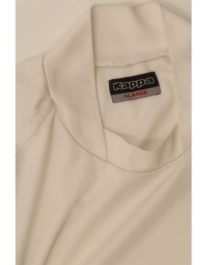 Camiseta gráfica masculina Kappa Top XL branco