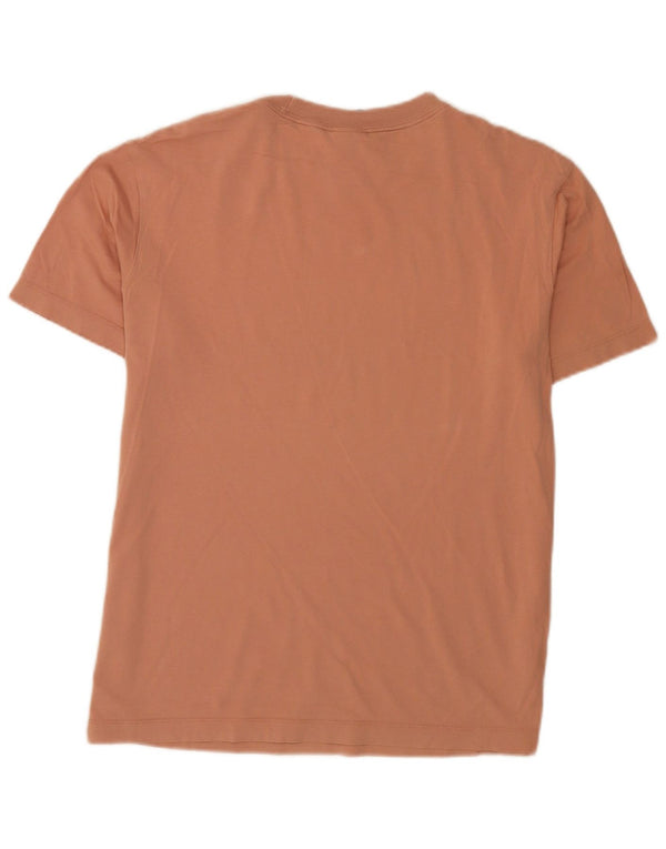 Camiseta masculina Nike Loose Fit Top Pequeno Algodão Rosa