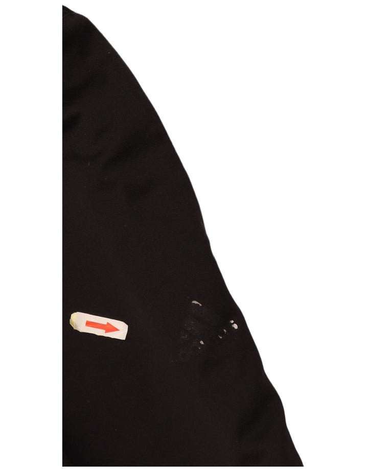 Calça de treino masculina Adidas grande poliéster preto