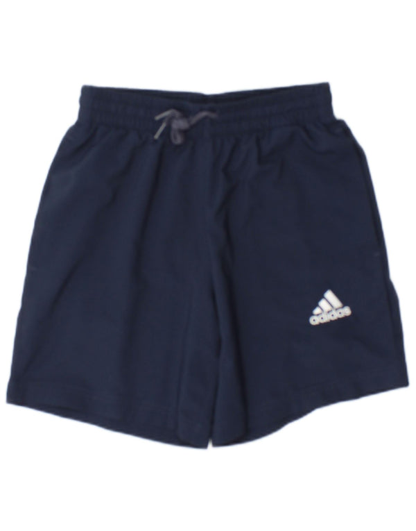 Shorts esportivos Primegreen feminino Adidas UK 6 XS azul marinho poliéster