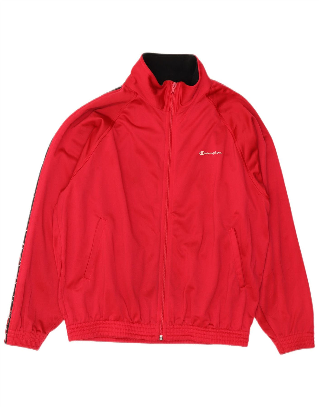 Champion Mens Full Tracksuit Médio Poliéster Vermelho
