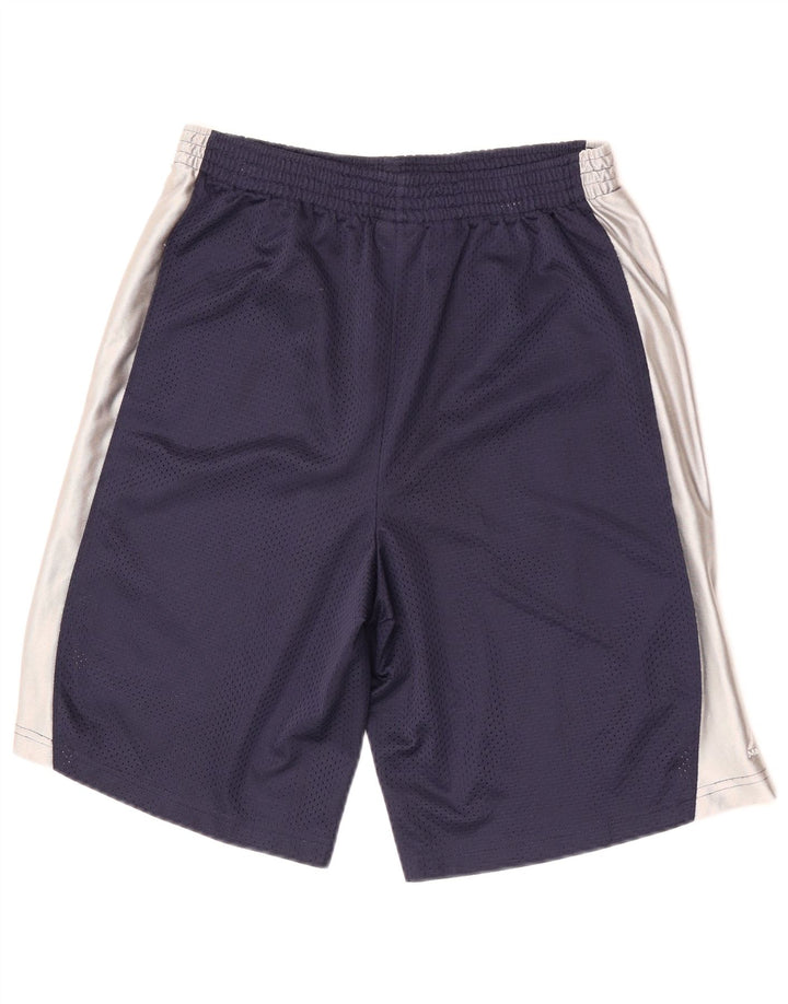 Majestic Mens Sport Shorts Médio Azul Marinho Colourblock Poliéster