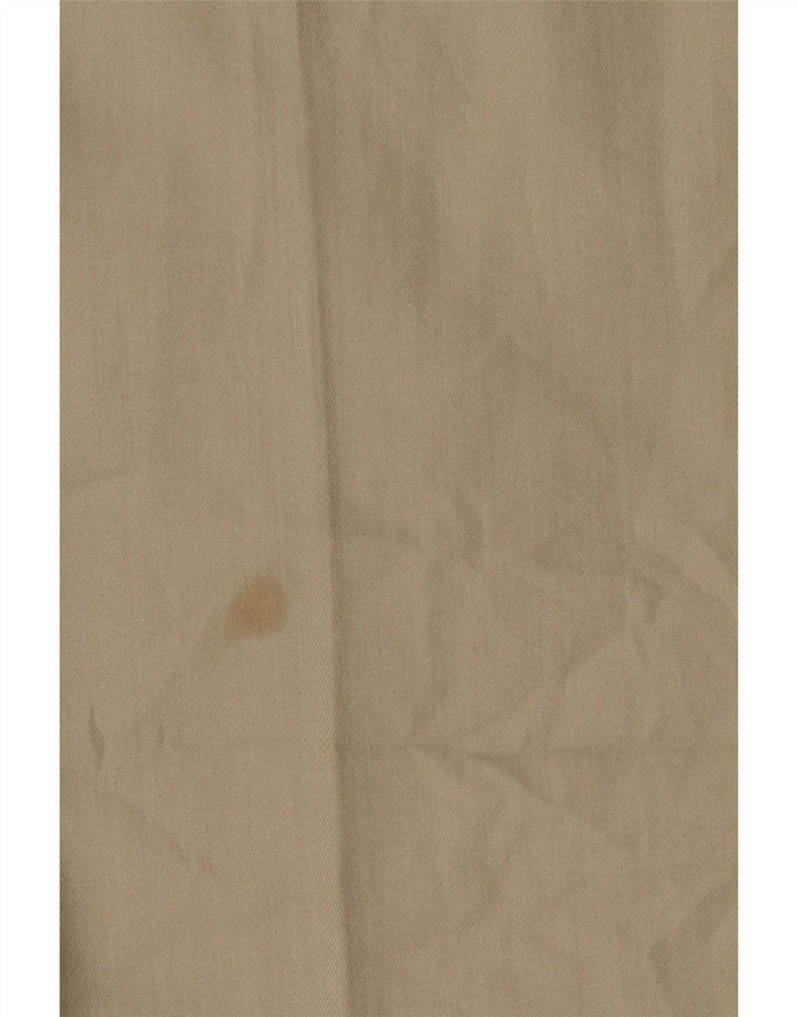 Calça masculina Marks & Spencer com pegged suit W36 L31 poliéster bege