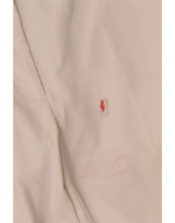 Zara Calça Chino Feminina Slim Médio W28 L27 Branco Colorblock