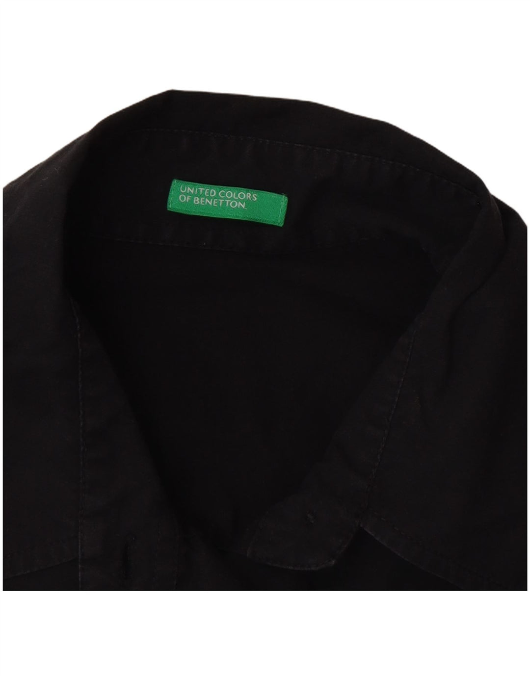 Camisa Bodysuit Feminina Benetton UK 14 Médio Preto