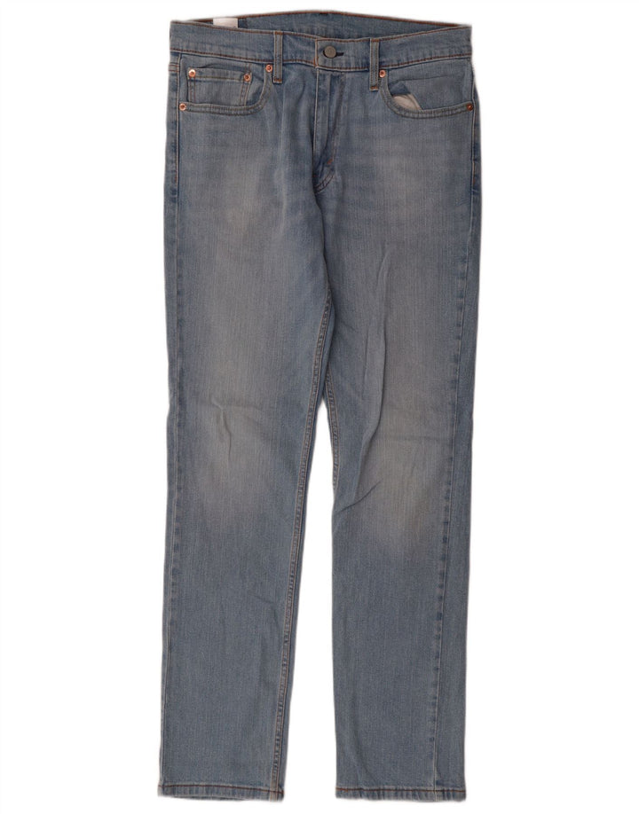 LEVI'S Masculino 511 Slim Jeans W32 L32 Azul Algodão