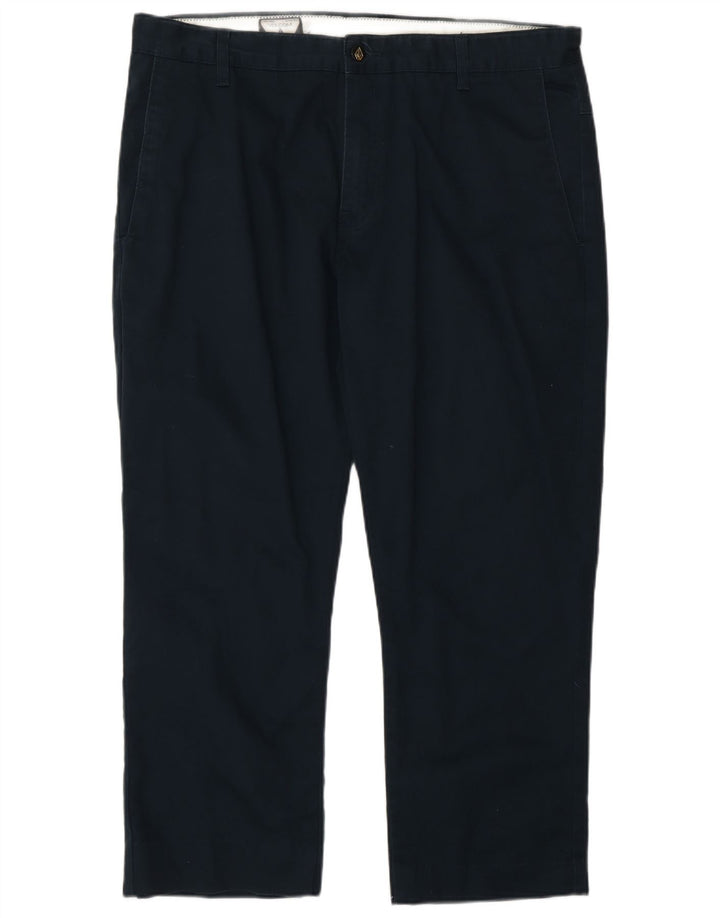 Calça Chino Reta Masculina Volcom W36 L26 Azul Marinho
