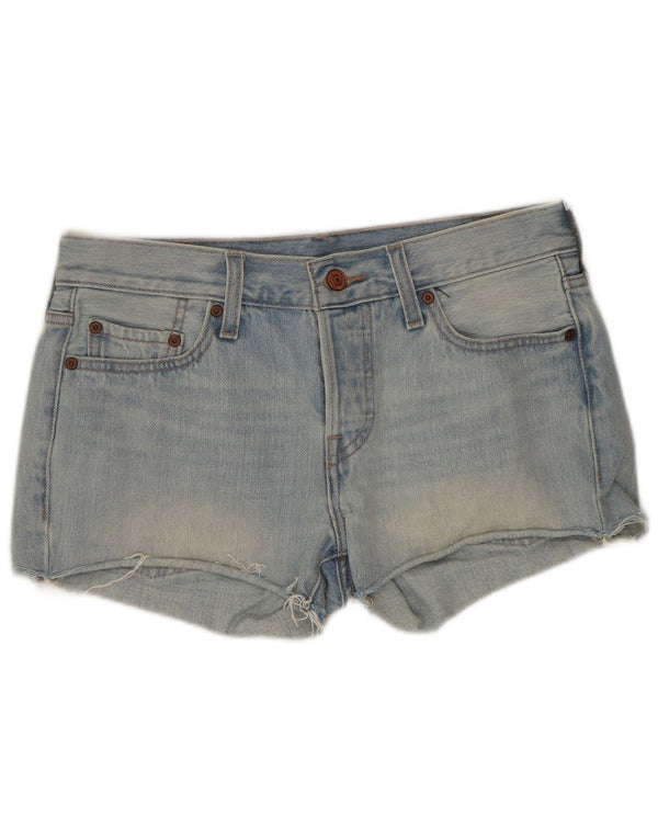 Shorts jeans feminino Levi's W25 XS azul algodão