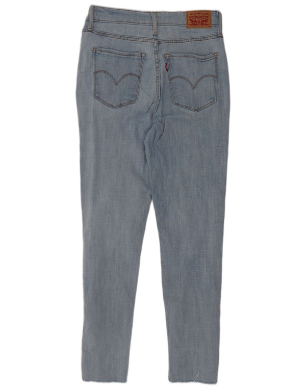 Calça jeans feminina Levi's 721 High Rise Skinny W28 L28 azul algodão