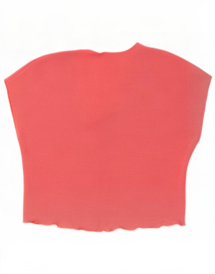 Blusa feminina Zara UK 14 rosa médio