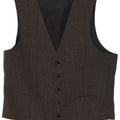Colete masculino Marks & Spencer grande lã cinza