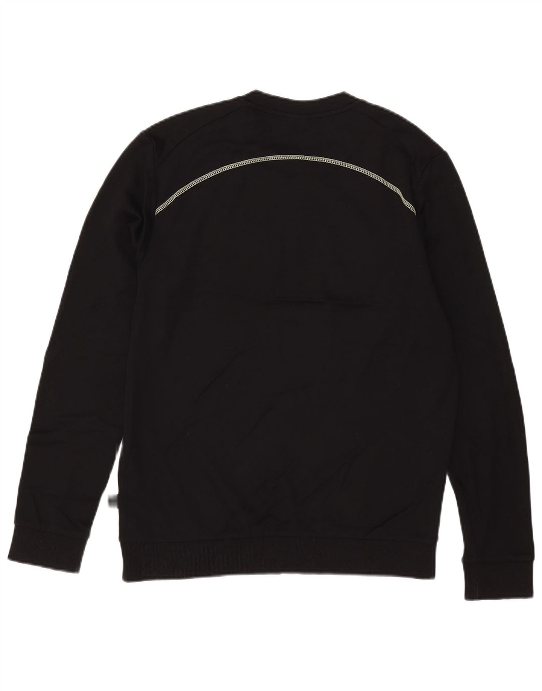 Hugo Boss moletom gráfico masculino jumper grande algodão preto