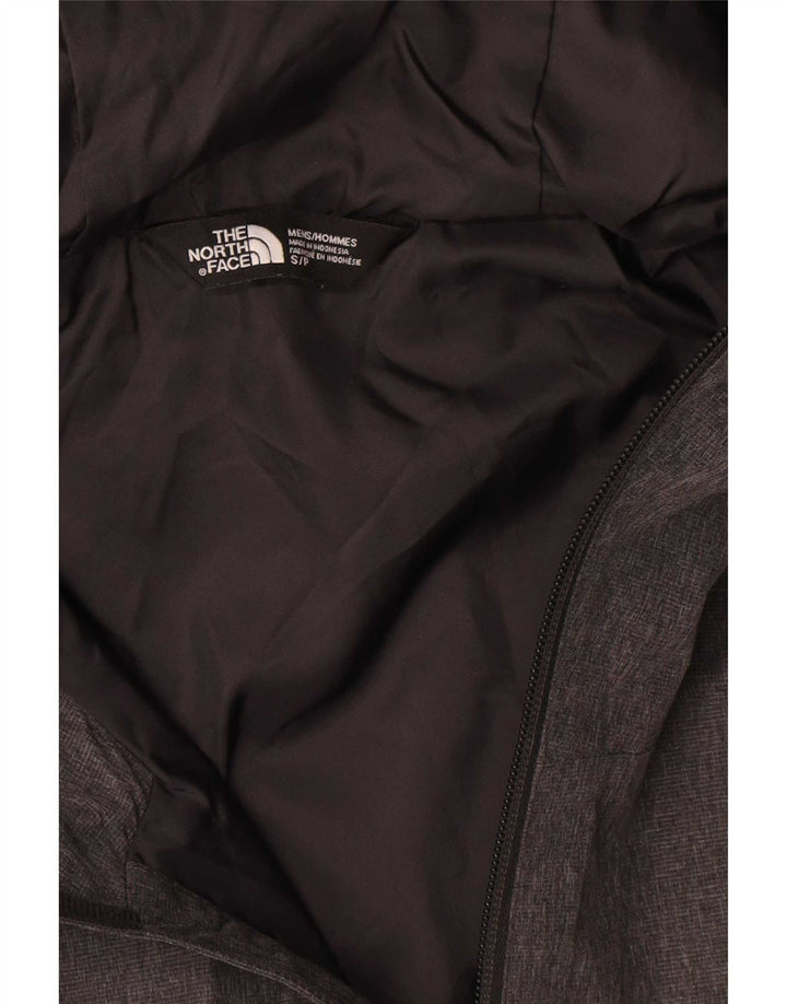 Jaqueta de chuva masculina com capuz The North Face UK 36 poliéster cinza pequeno