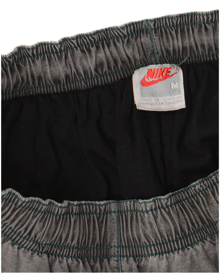 NIKE Mens Joggers Calça Casual Médio W30 L32 Cinza Poliamida