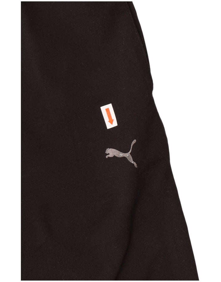 Calça de treino feminina Puma Joggers UK 12 poliéster preto médio