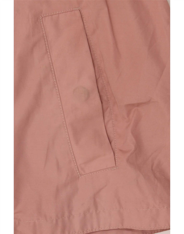 Jaqueta bomber feminina com capuz Marks & Spencer Reino Unido 14 grande poliéster rosa