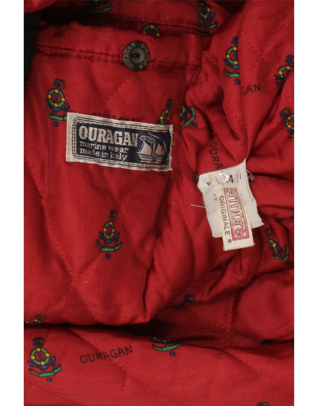 Casaco Duffle Masculino Ouragan EU 54 2XL Lã Cinza