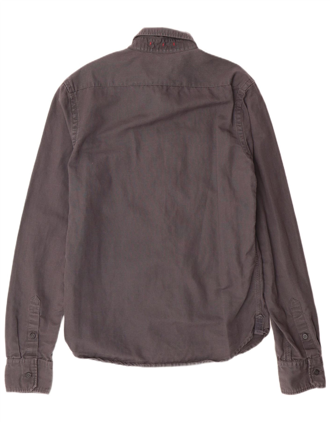 Camisa masculina Superdry XL cinza algodão