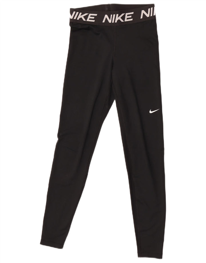 Leggings Nike Dri Fit Graphic UK 8 Pequenas Pretas