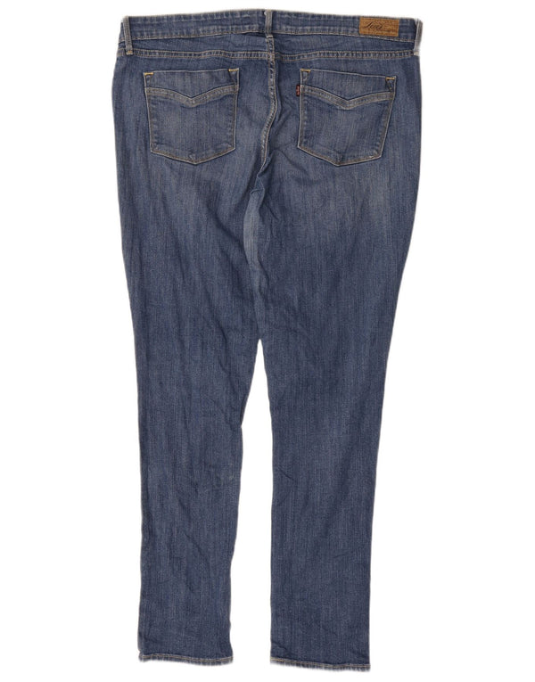 Calça jeans feminina Levi's Demi Curve Modern Rise Skinny US 16 2XL W36 L30 Azul