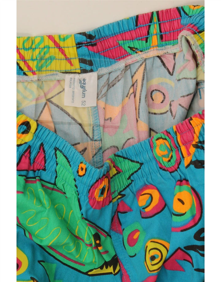 Shorts de natação masculinos Aquarium IT 52 grandes geométricos multicoloridos