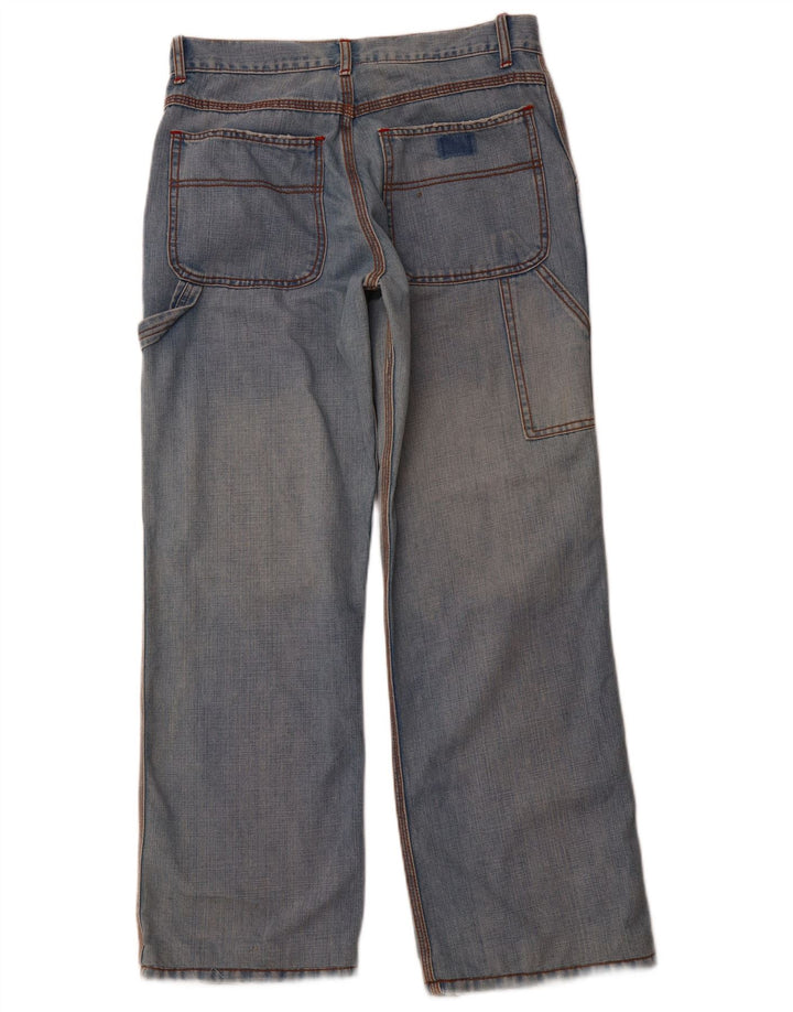 RIFLE Masculino Solto Jeans W31 L30 Azul Algodão