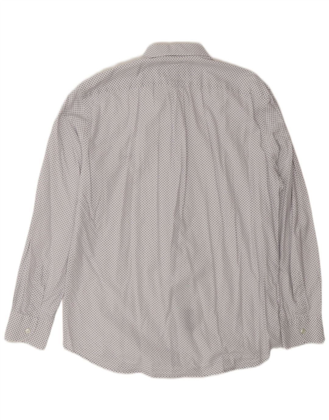 Camisa masculina Harmont & Blaine Regular Fit algodão manchado azul médio