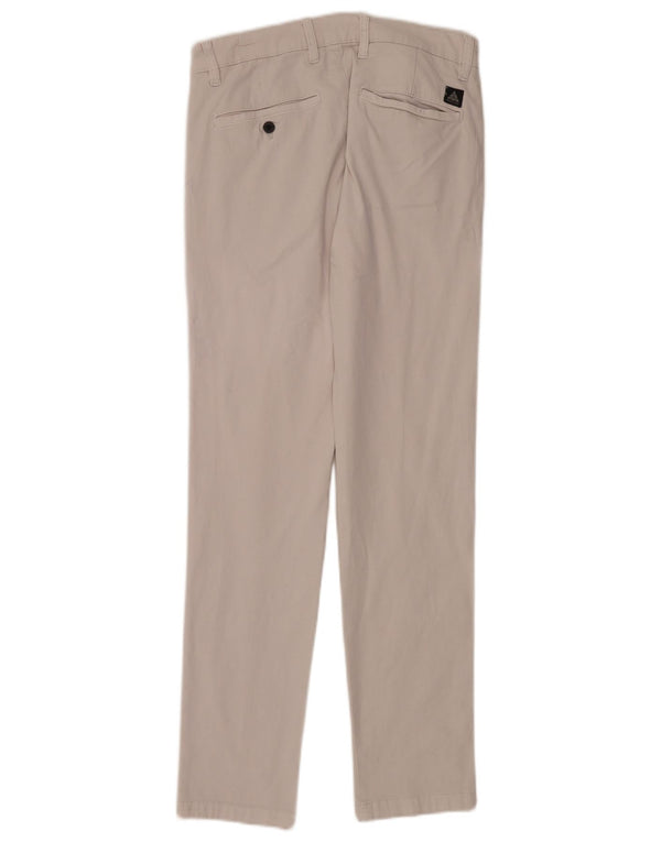 Zara Mens Slim Chino Calças EU 40 Médio W31 L30 Off White