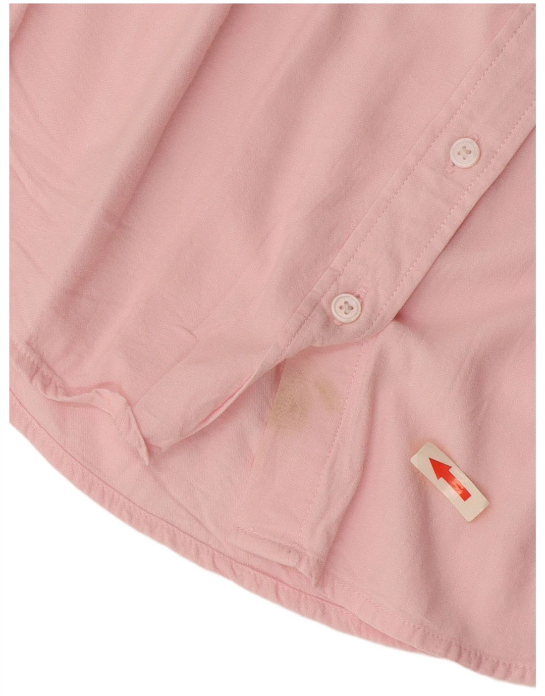 Camisa feminina Levi's Classic Fit UK 10 pequena viscose rosa