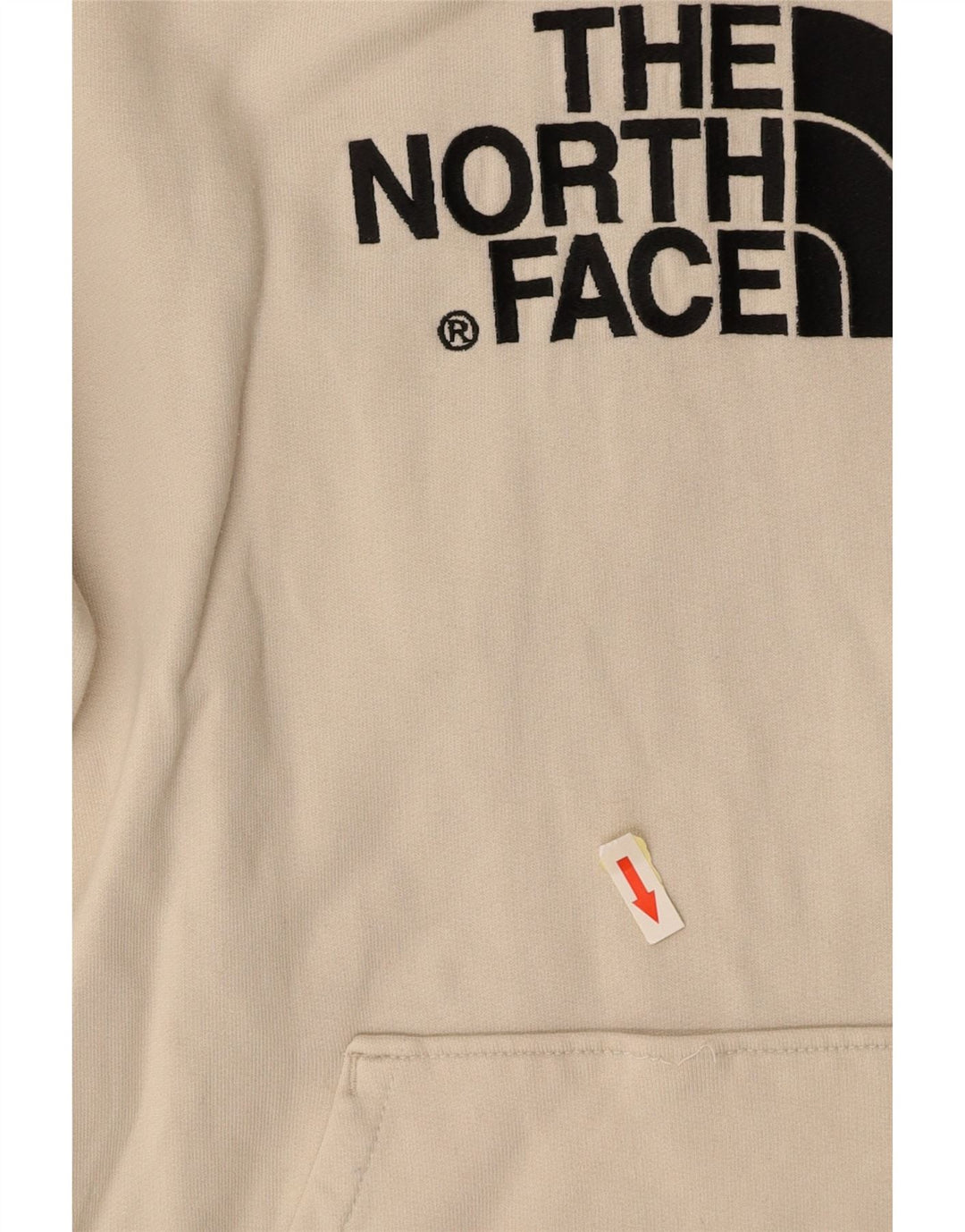 Jumper feminino com capuz gráfico THE NORTH FACE Reino Unido 10 pequeno algodão off white