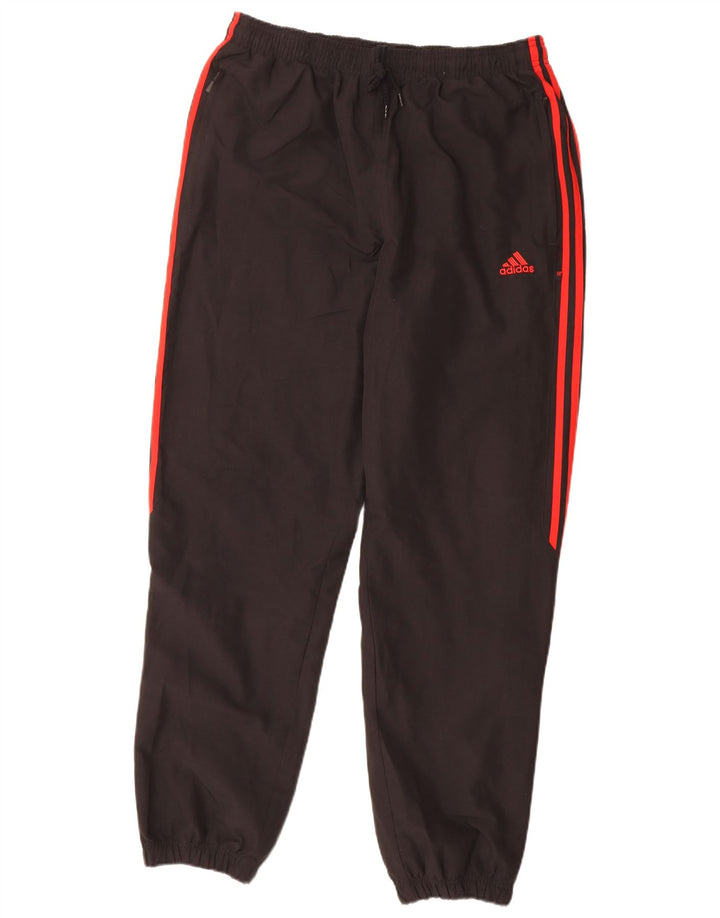 Adidas Mens Treino Calças Joggers Grande Poliéster Preto