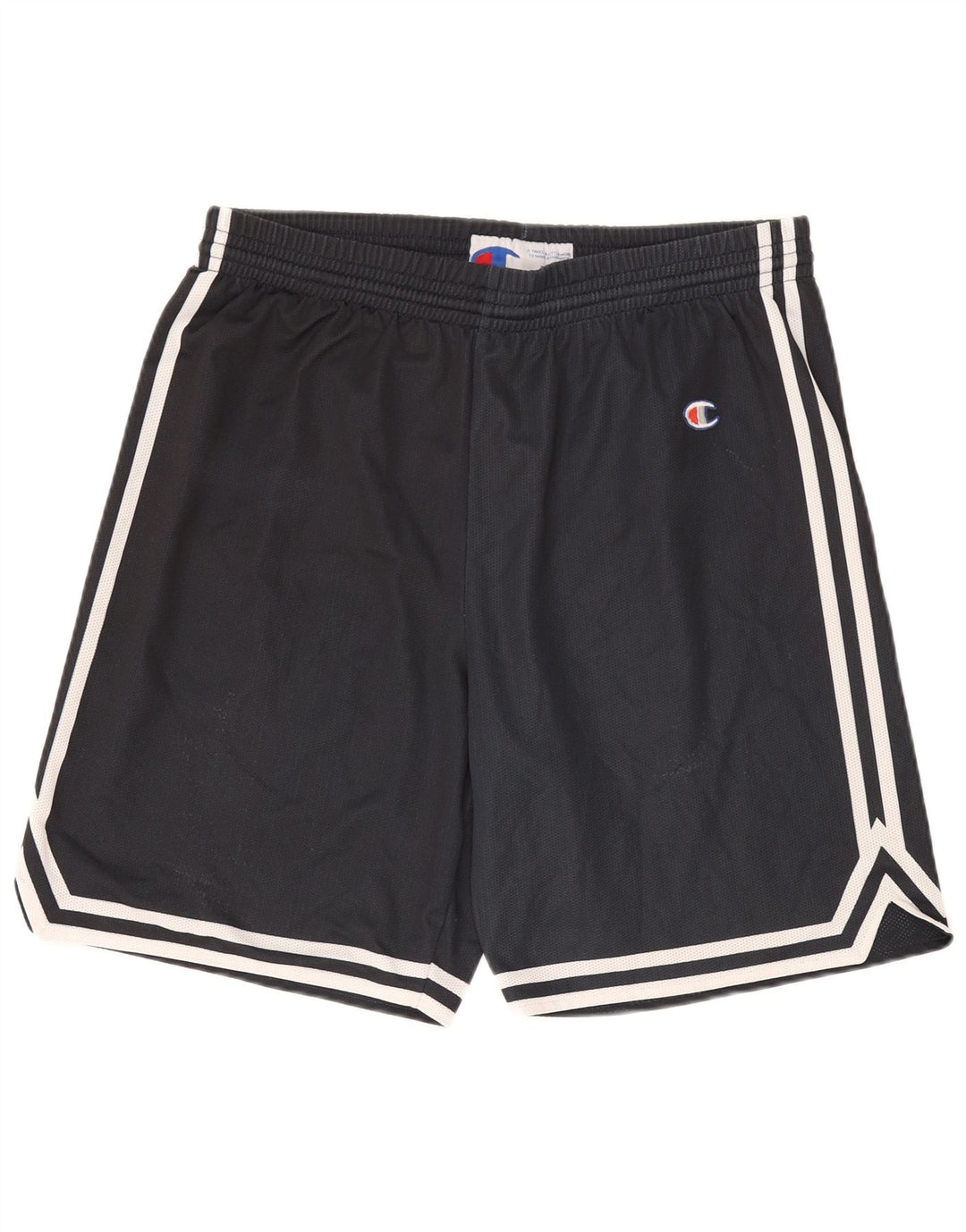 Shorts esportivos masculinos Champion XL azul marinho poliéster